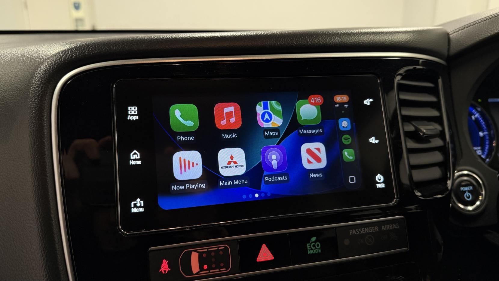 Mitsubishi Outlander 2.4h TwinMotor 13.8kWh 4hs SUV 5dr Petrol Plug-in Hybrid CVT 4WD Euro 6 (s/s) (209 ps)