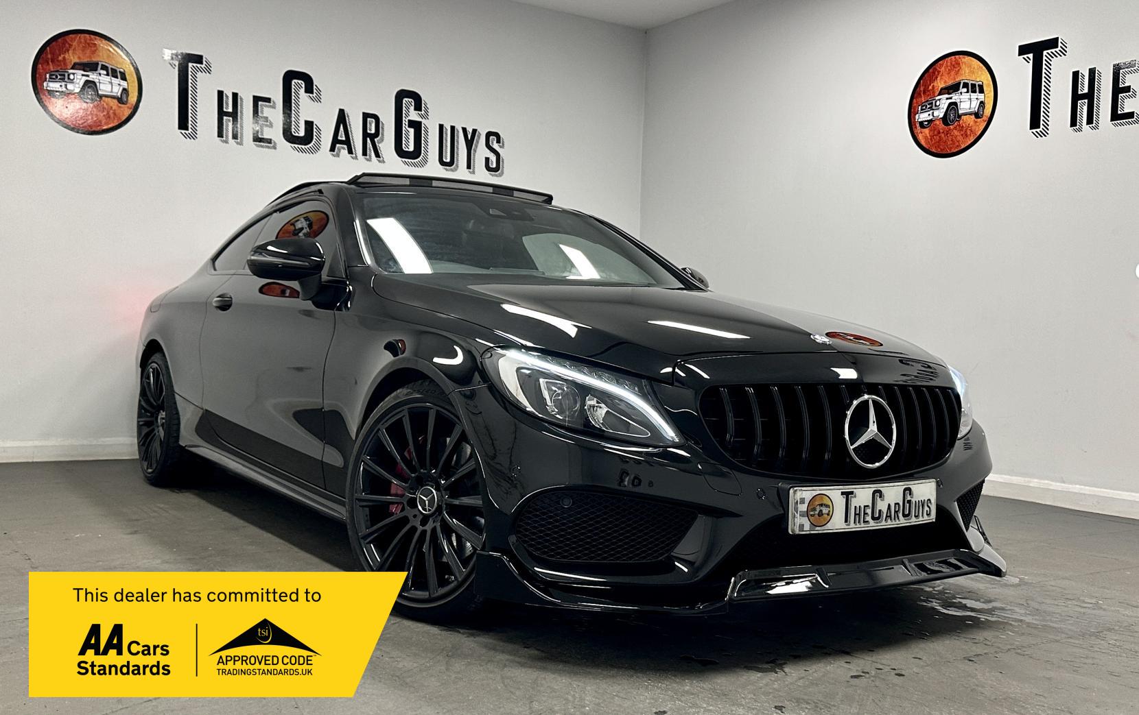 Mercedes-Benz C Class 2.0 C200 AMG Line (Premium Plus) Coupe 2dr Petrol 7G-Tronic+ Euro 6 (s/s) (184 ps)