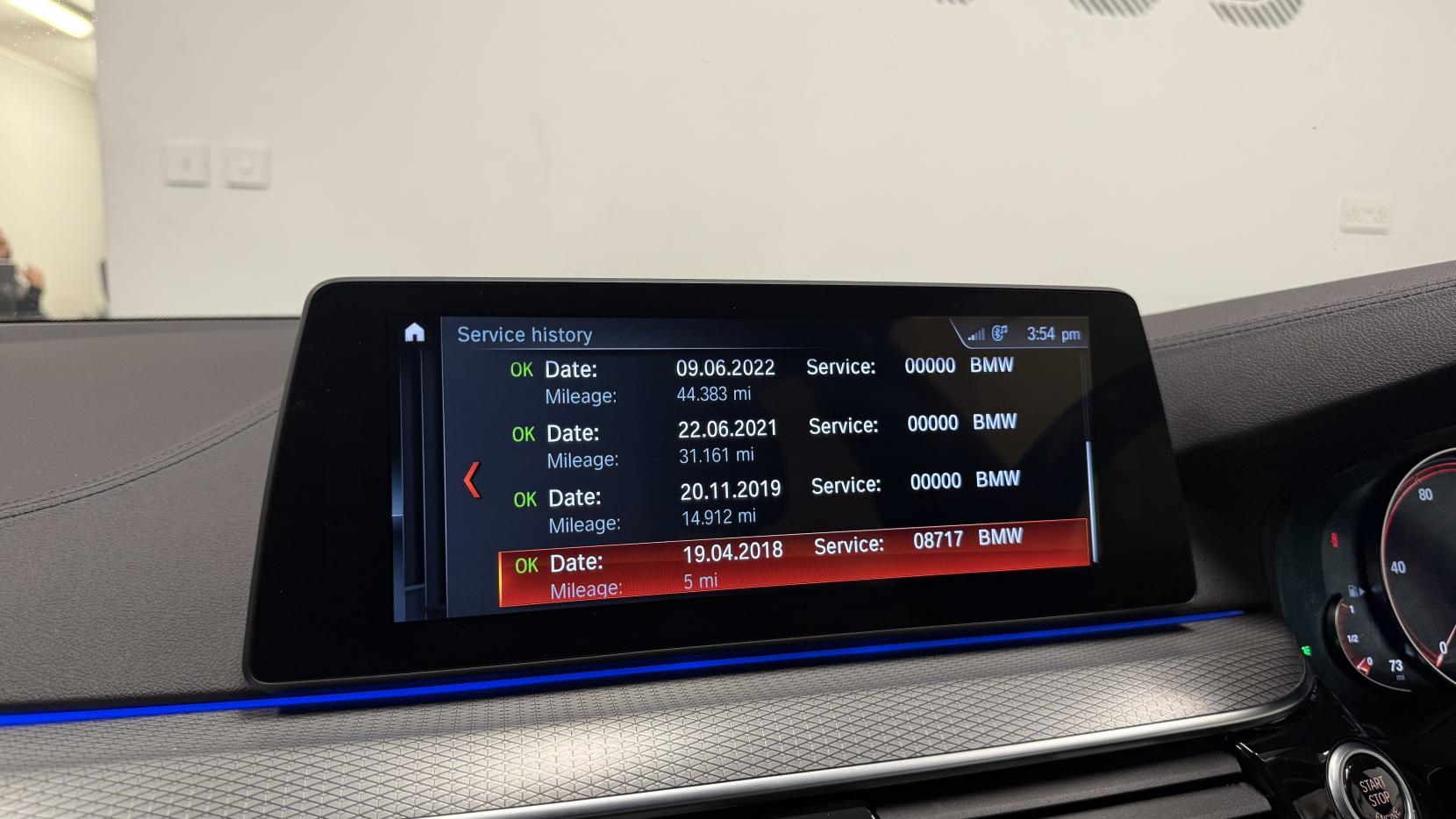 BMW 5 Series 3.0 540i M Sport Saloon 4dr Petrol Auto xDrive Euro 6 (s/s) (340 ps)