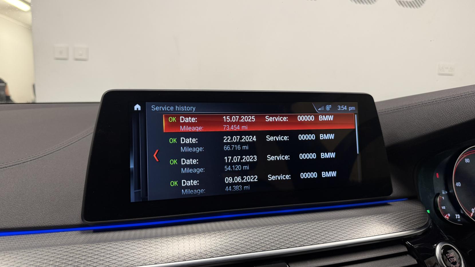 BMW 5 Series 3.0 540i M Sport Saloon 4dr Petrol Auto xDrive Euro 6 (s/s) (340 ps)