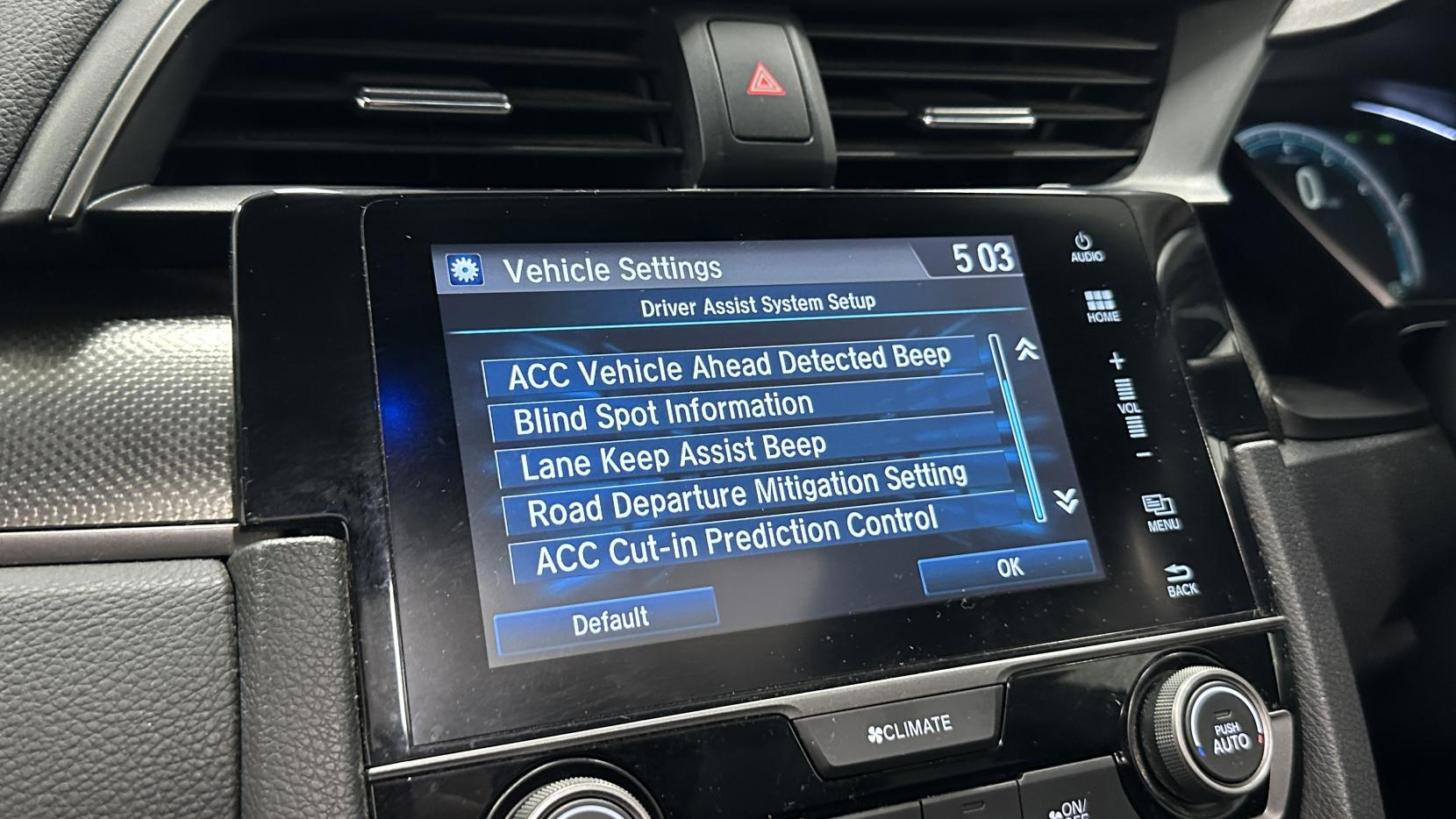 Honda Civic 1.0 VTEC Turbo EX Hatchback 5dr Petrol Manual Euro 6 (s/s) (129 ps)