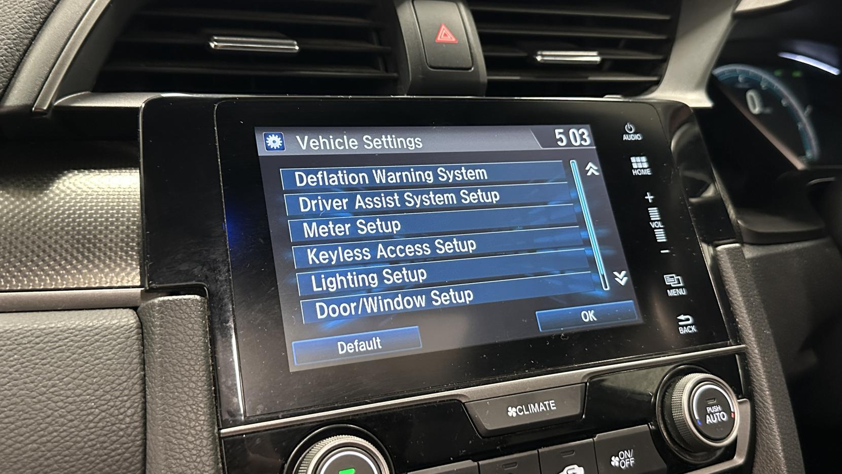 Honda Civic 1.0 VTEC Turbo EX Hatchback 5dr Petrol Manual Euro 6 (s/s) (129 ps)