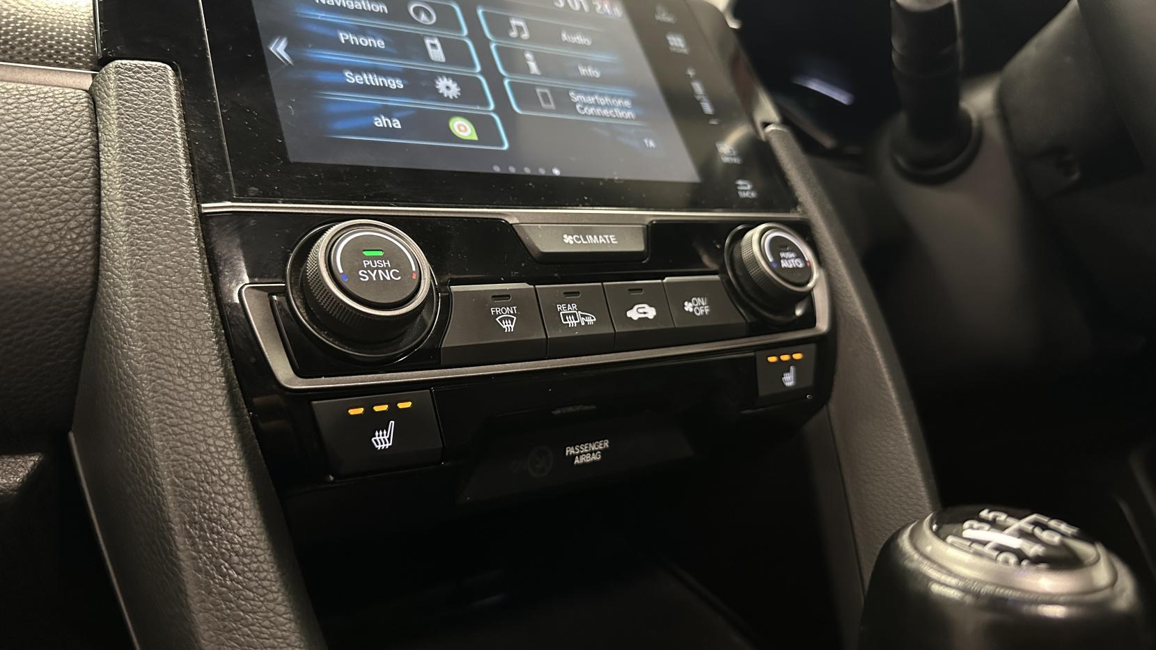 Honda Civic 1.0 VTEC Turbo EX Hatchback 5dr Petrol Manual Euro 6 (s/s) (129 ps)