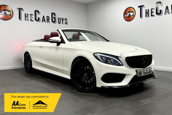 Mercedes-Benz C Class 2.1 C220d AMG Line (Premium Plus) Cabriolet 2dr Diesel G-Tronic+ Euro 6 (s/s) (170 ps)