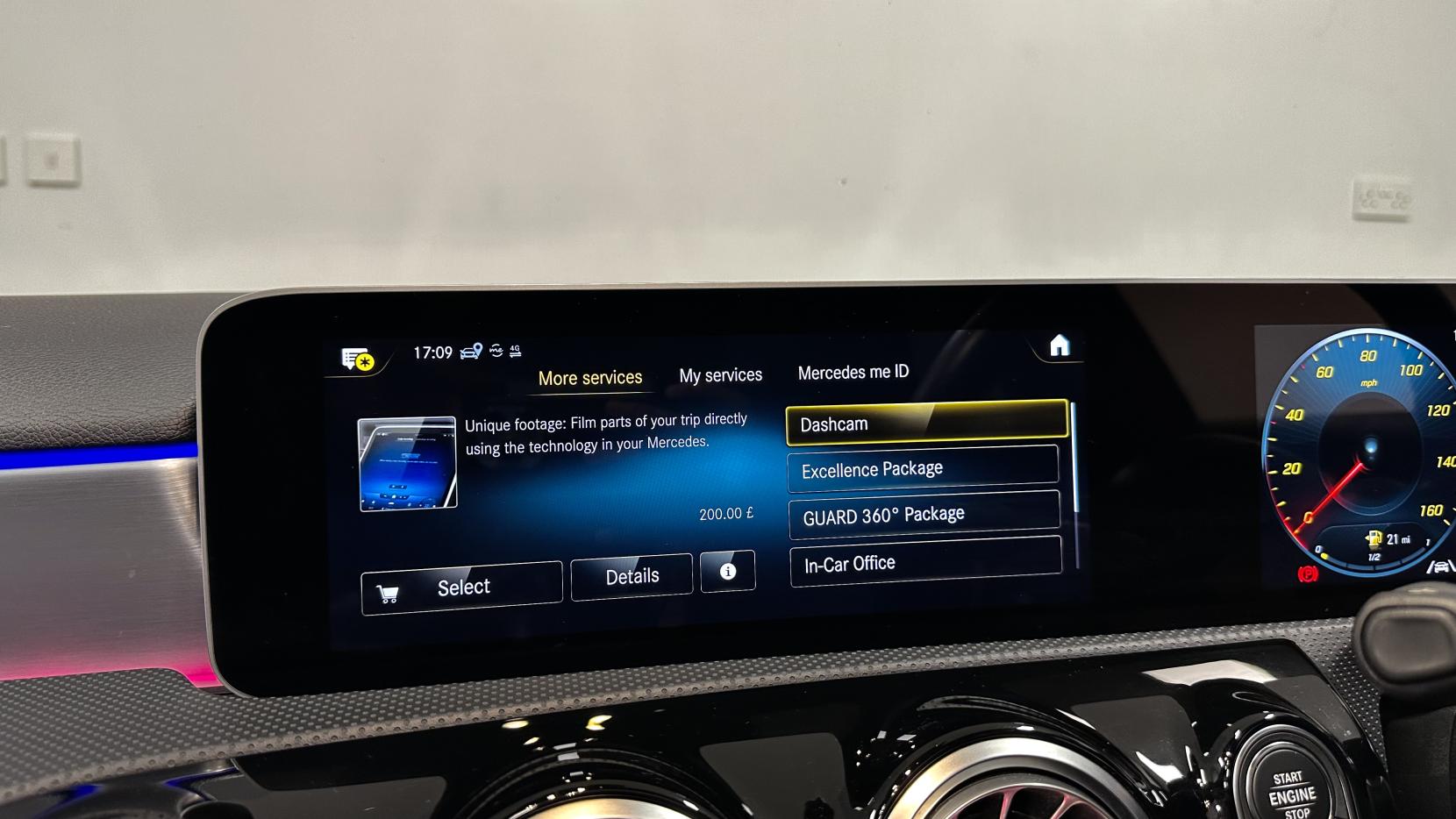 Mercedes-Benz A Class 2.0 A250 AMG Line (Premium Plus) Hatchback 5dr Petrol 7G-DCT Euro 6 (s/s) (224 ps)