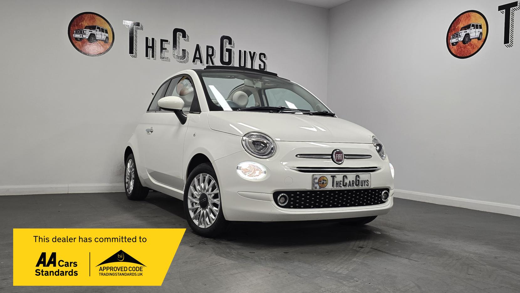 Fiat 500C 1.2 Lounge Convertible 2dr Petrol Manual Euro 6 (s/s) (69 bhp)