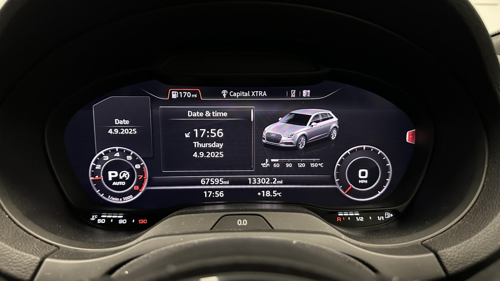 Audi A3 1.5 TFSI CoD Black Edition Sportback 5dr Petrol S Tronic Euro 6 (s/s) (150 ps)