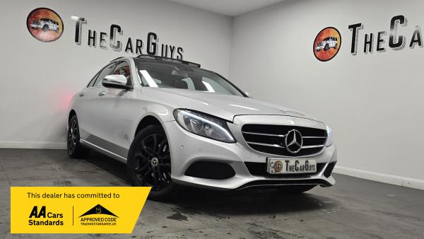 Mercedes-Benz C Class 2.0 C200 Sport (Premium Plus) Saloon 4dr Petrol G-Tronic+ 4MATIC Euro 6 (s/s) (184 ps)