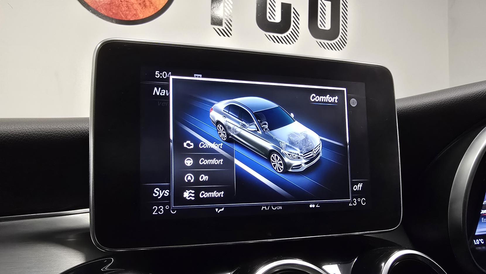 Mercedes-Benz C Class 2.0 C200 Sport (Premium Plus) Saloon 4dr Petrol G-Tronic+ 4MATIC Euro 6 (s/s) (184 ps)