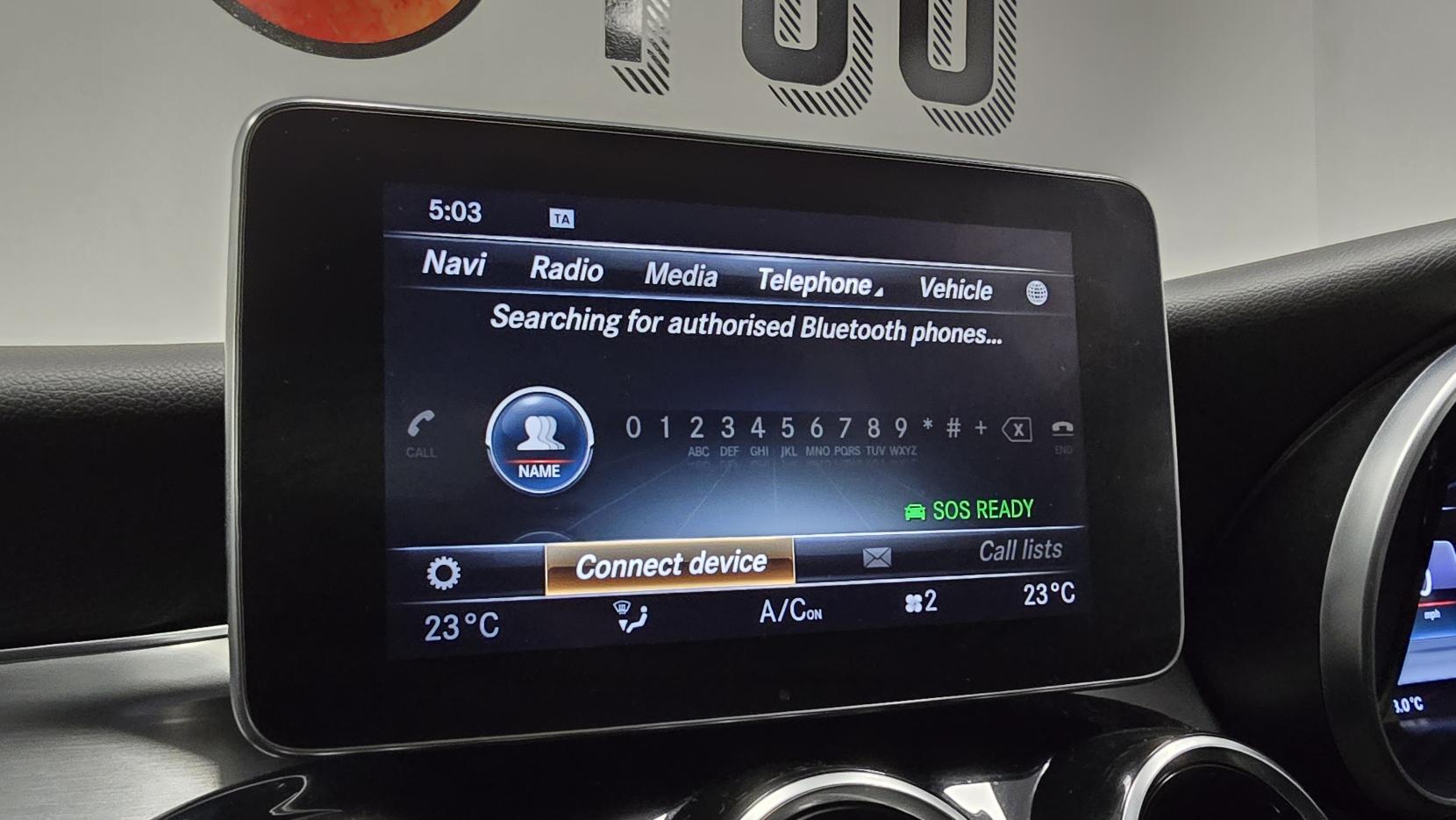 Mercedes-Benz C Class 2.0 C200 Sport (Premium Plus) Saloon 4dr Petrol G-Tronic+ 4MATIC Euro 6 (s/s) (184 ps)