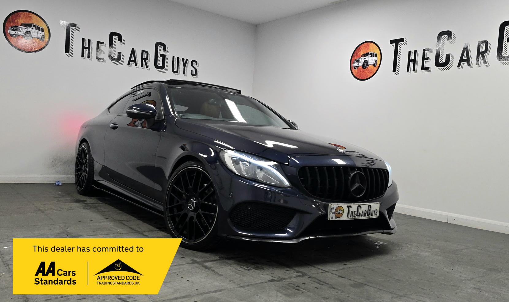 Mercedes-Benz C Class 2.1 C220d AMG Line (Premium) Coupe 2dr Diesel G-Tronic+ Euro 6 (s/s) (170 ps)