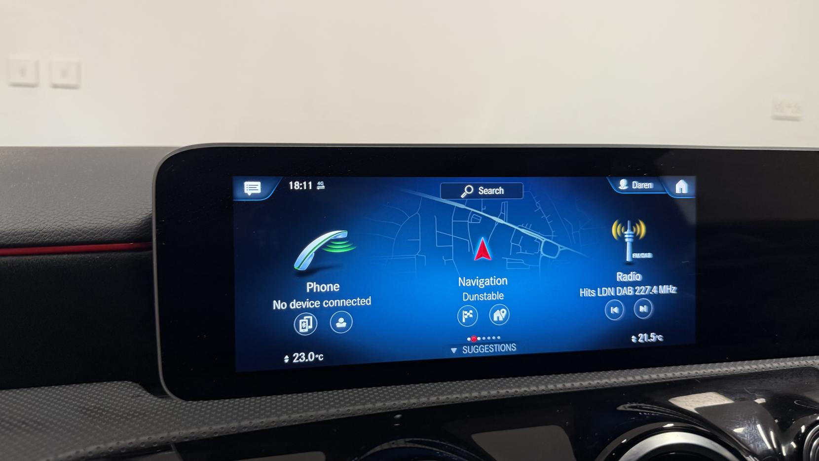 Mercedes-Benz A Class 1.5 A180d AMG Line (Executive) Hatchback 5dr Diesel 7G-DCT Euro 6 (s/s) (116 ps)