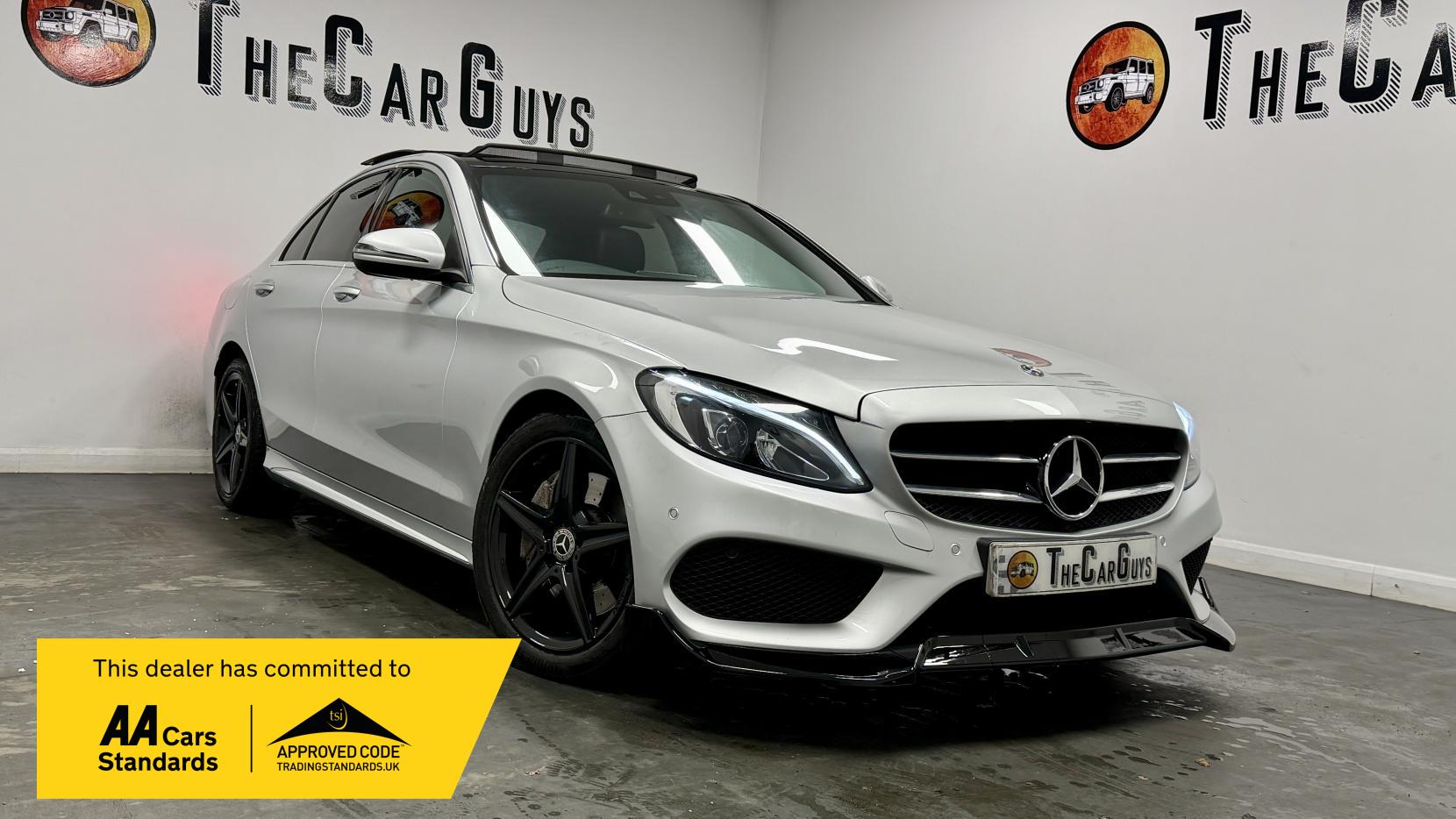 Mercedes-Benz C Class 2.1 C250d AMG Line (Premium Plus) Saloon 4dr Diesel G-Tronic+ Euro 6 (s/s) (204 ps)