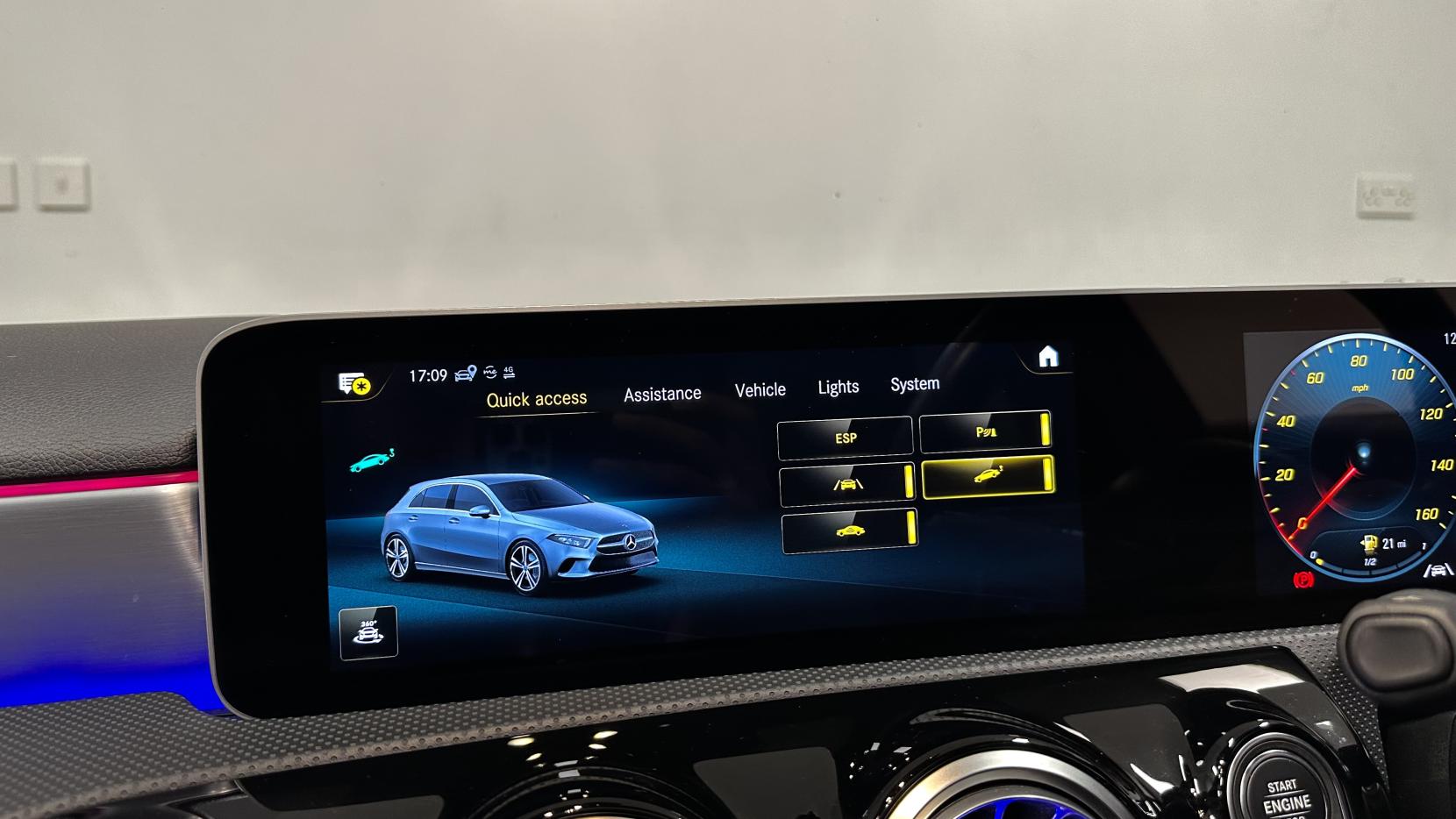 Mercedes-Benz A Class 1.5 A180d AMG Line (Premium Plus) Hatchback 5dr Diesel 7G-DCT Euro 6 (s/s) (116 ps)