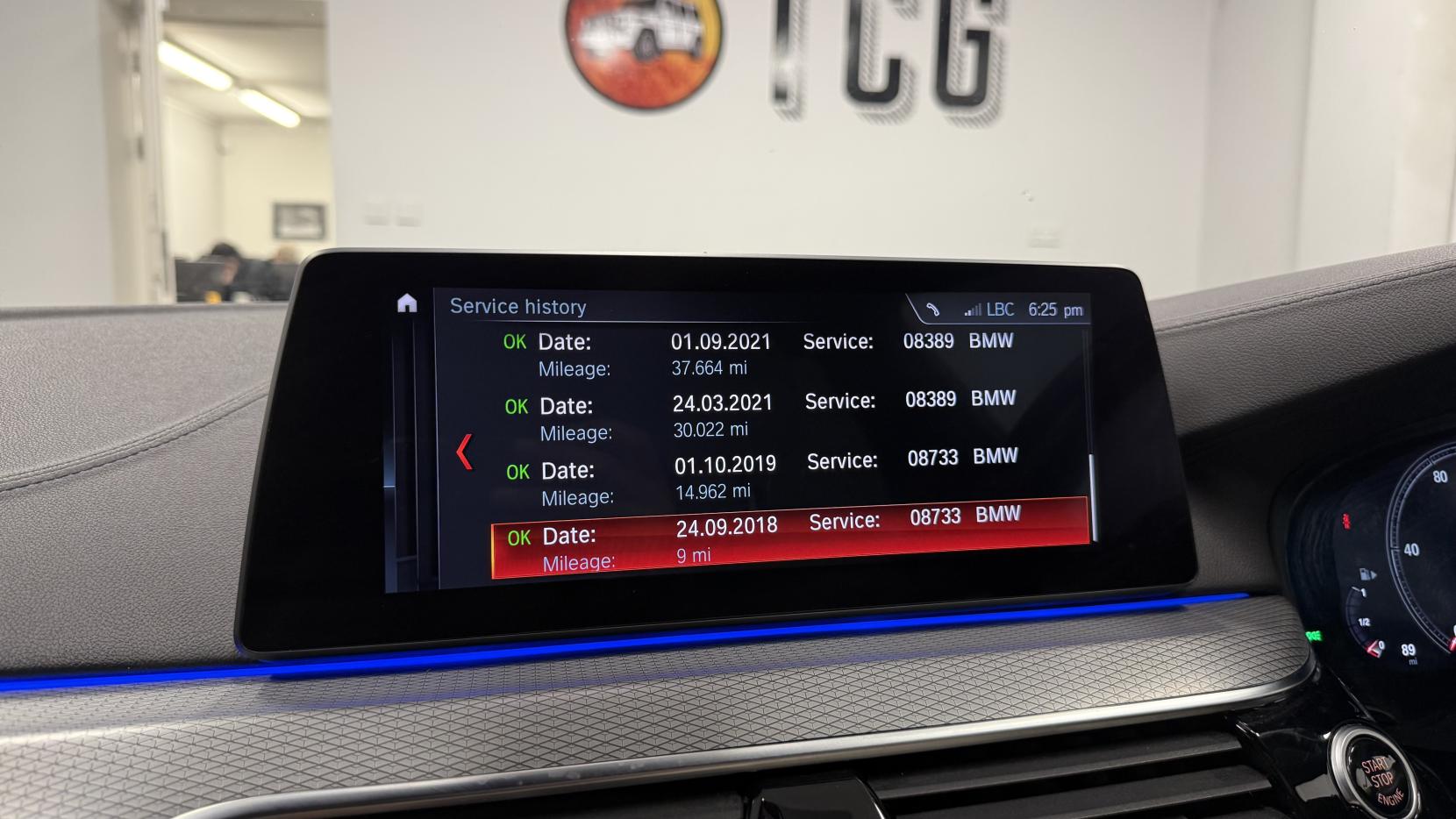 BMW 5 Series 2.0 520i GPF M Sport Saloon 4dr Petrol Auto Euro 6 (s/s) (184 ps)