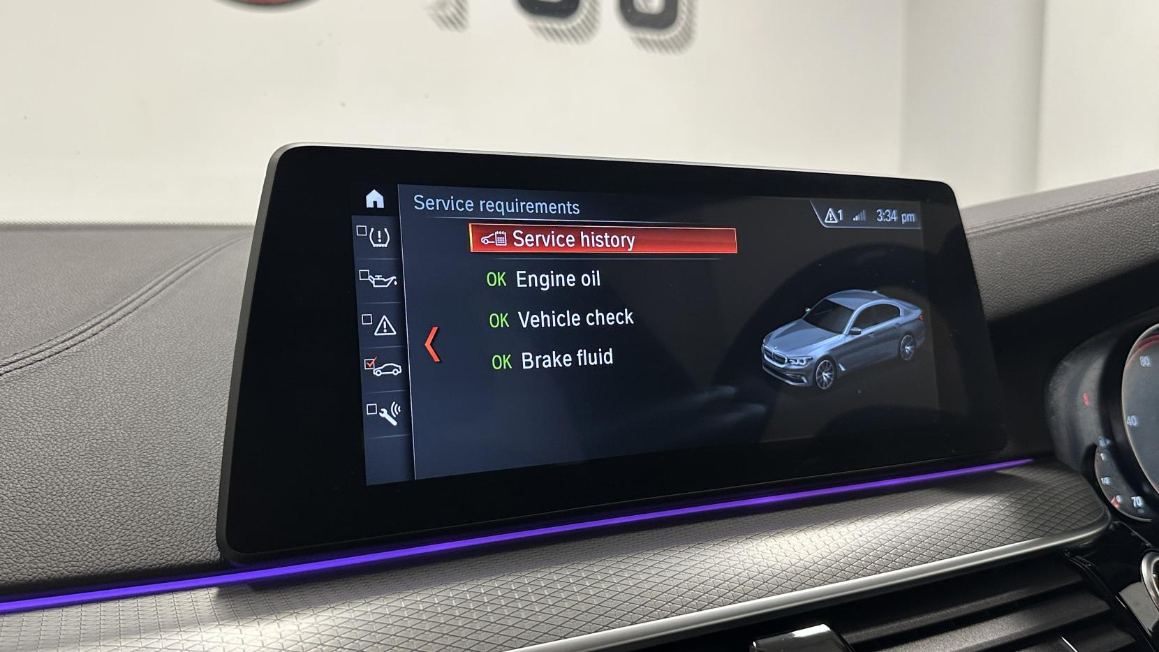 BMW 5 Series 3.0 540i M Sport Saloon 4dr Petrol Auto xDrive Euro 6 (s/s) (340 ps)