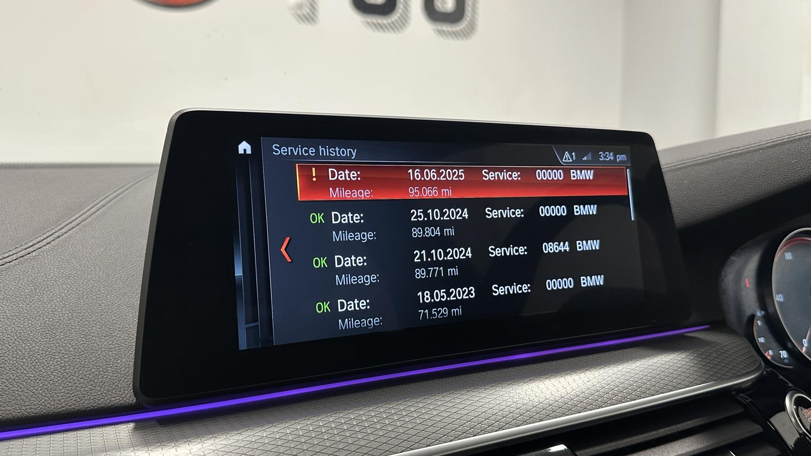 BMW 5 Series 3.0 540i M Sport Saloon 4dr Petrol Auto xDrive Euro 6 (s/s) (340 ps)