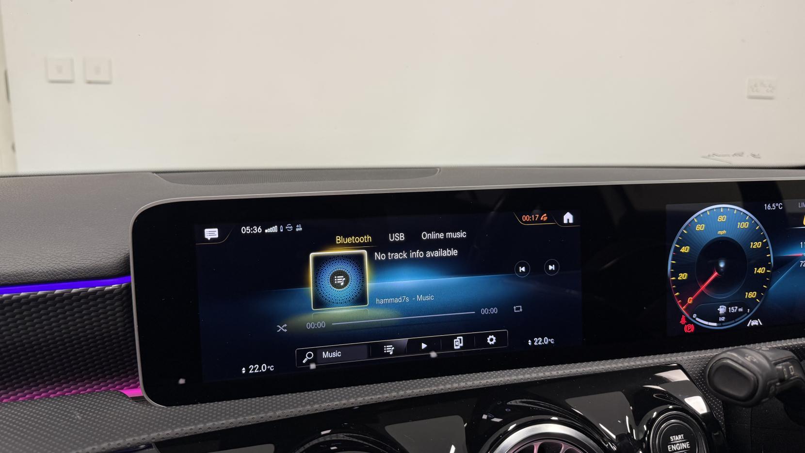 Mercedes-Benz A Class 1.5 A180d Sport (Premium Plus) Hatchback 5dr Diesel 7G-DCT Euro 6 (s/s) (116 ps)