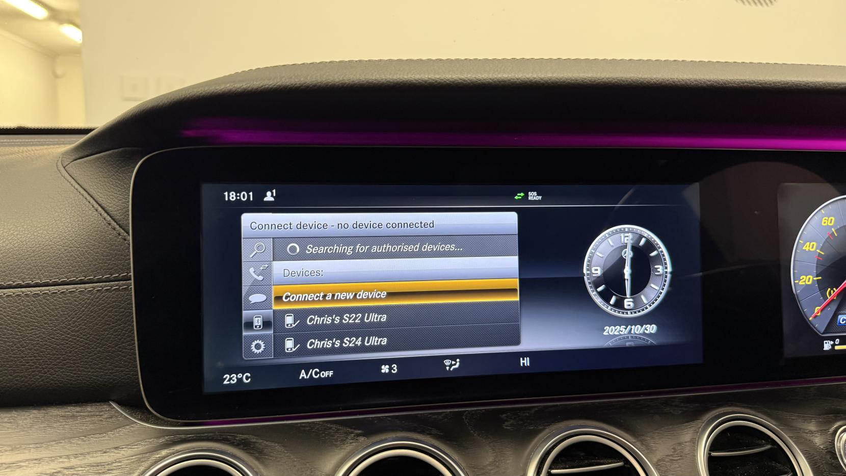 Mercedes-Benz E Class 2.0 E220d AMG Line (Premium Plus) Saloon 4dr Diesel G-Tronic+ 4MATIC Euro 6 (s/s) (194 ps)