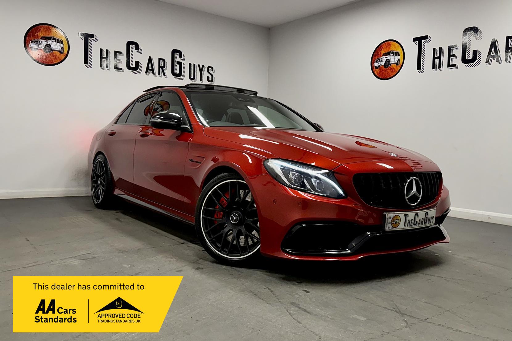 Mercedes-Benz C Class 4.0 C63 V8 BiTurbo AMG S (Premium) Saloon 4dr Petrol SpdS MCT Euro 6 (s/s) (510 ps)