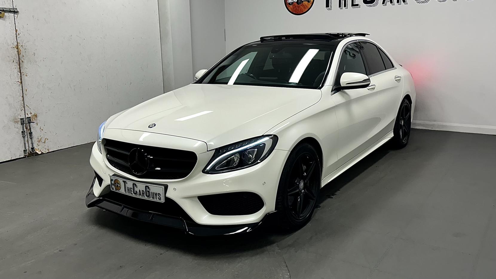 Mercedes-Benz C Class 2.1 C220d AMG Line (Premium Plus) Saloon 4dr Diesel G-Tronic+ 4MATIC Euro 6 (s/s) (170 ps)