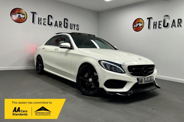 Mercedes-Benz C Class 2.1 C220d AMG Line (Premium Plus) Saloon 4dr Diesel G-Tronic+ 4MATIC Euro 6 (s/s) (170 ps)